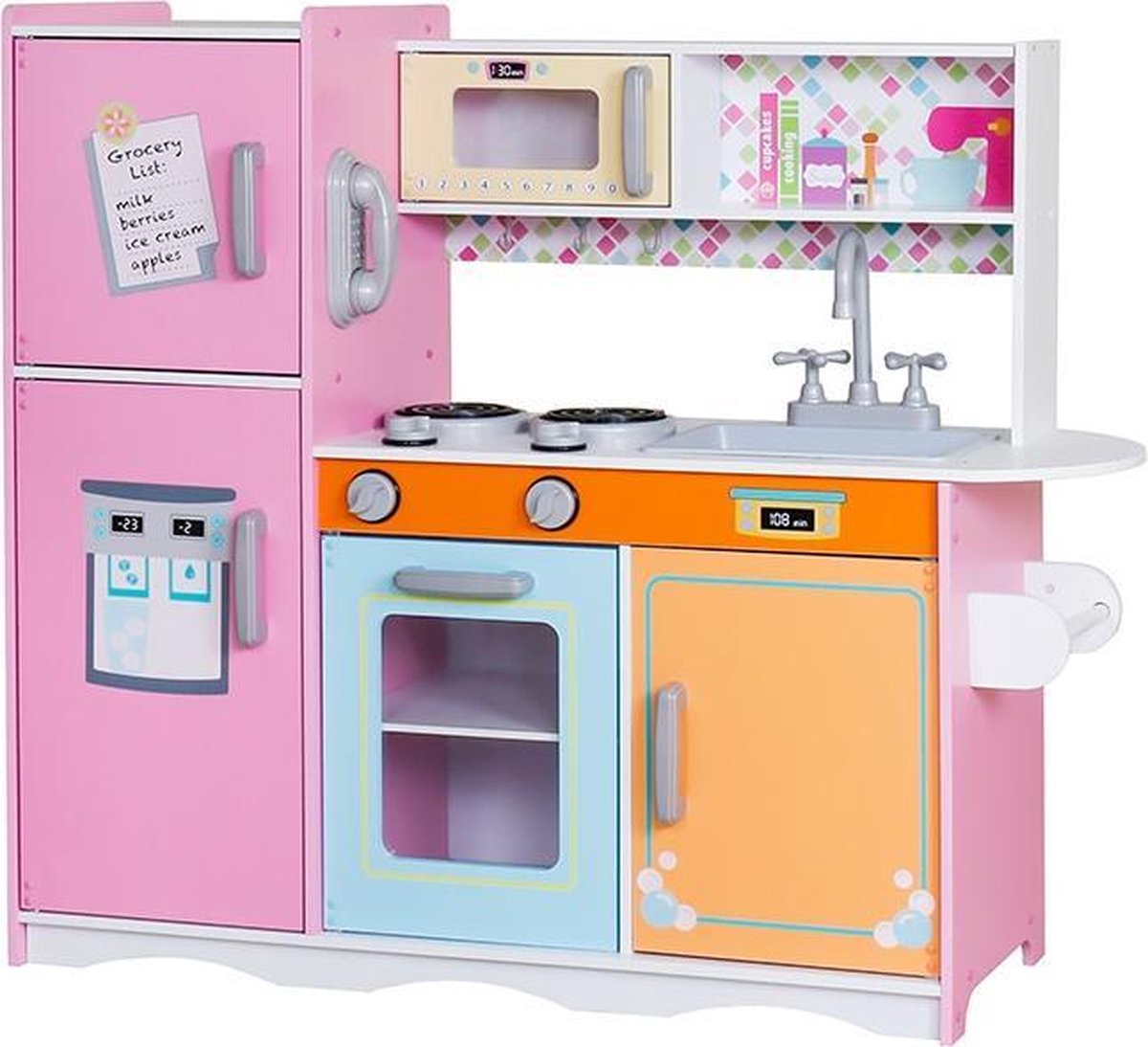 Houten Speelkeuken Princess | Kinderkeuken 83x31x95cm